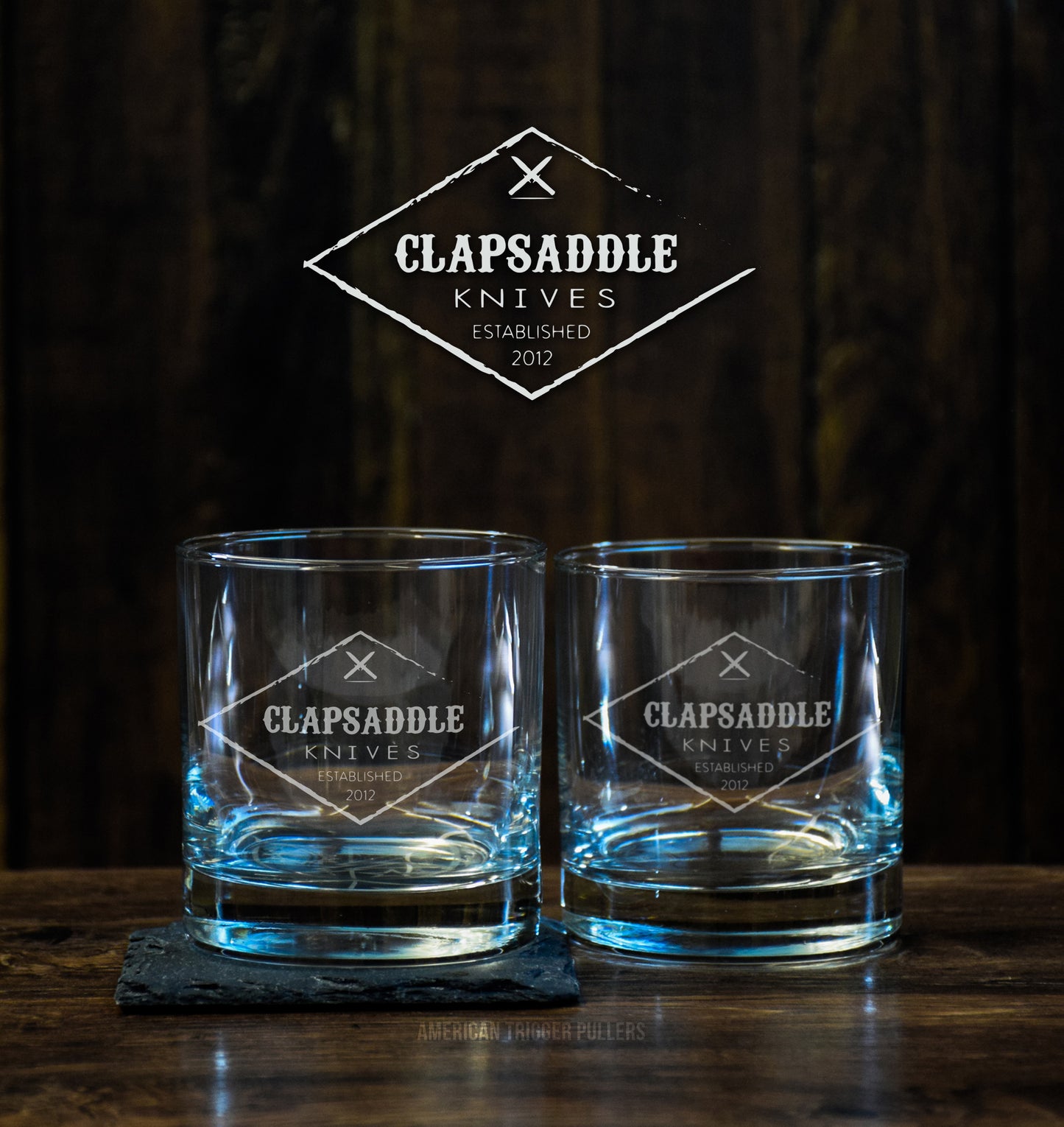 Clapsaddle Low Ball Glass Set