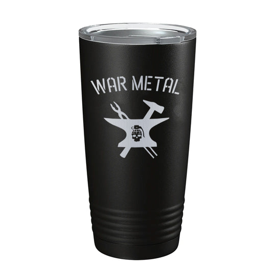 War Metal Anvil Tumbler